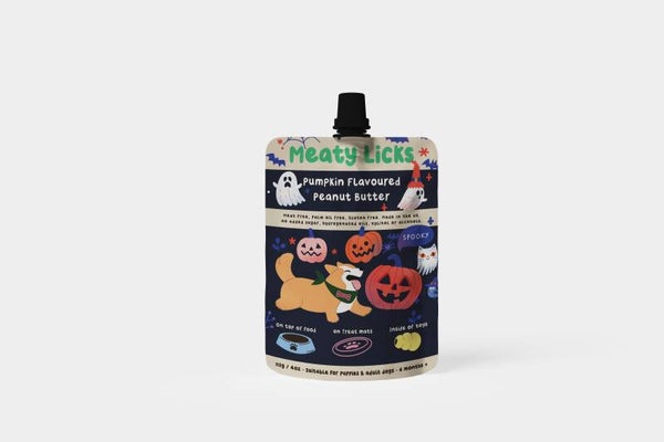 Pumpkin Flavour Peanut Butter for Dogs