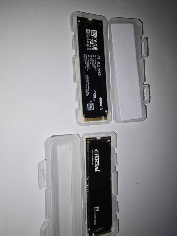 Ssd nvme m2 crucial P3 4TB