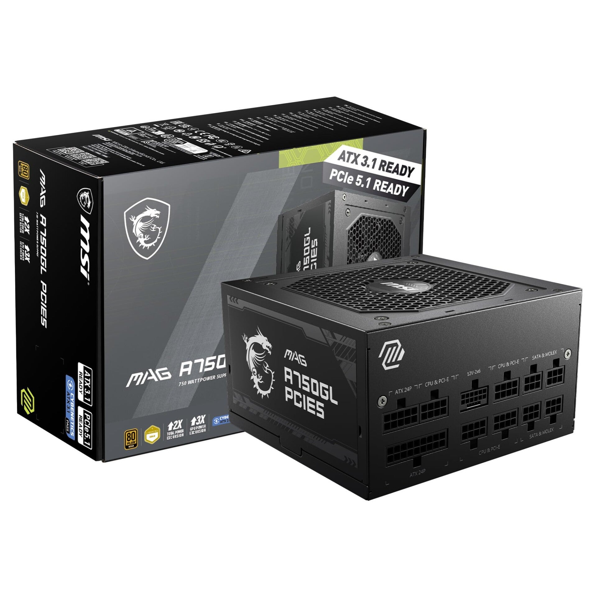 MSI PSU A750GL