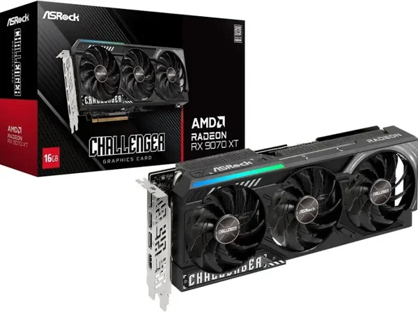 ASRock Radeon RX 9070 XT 16 Go GDDR6