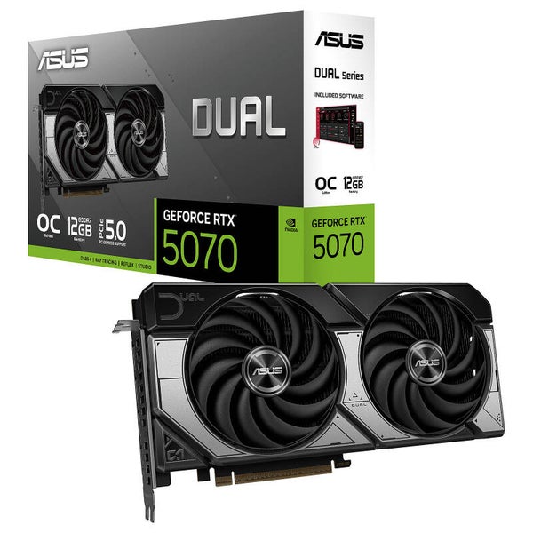 ASUS Dual GeForce RTX 5070 12GB GDDR7