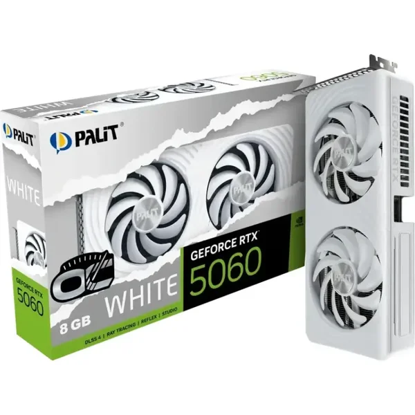 Palit GeForce RTX 5060 White  blanc