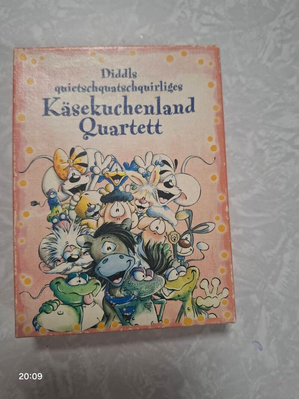 Diddl Käsekuchenland Quartett