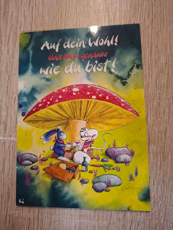 Diddl Postkarte Nr. 12