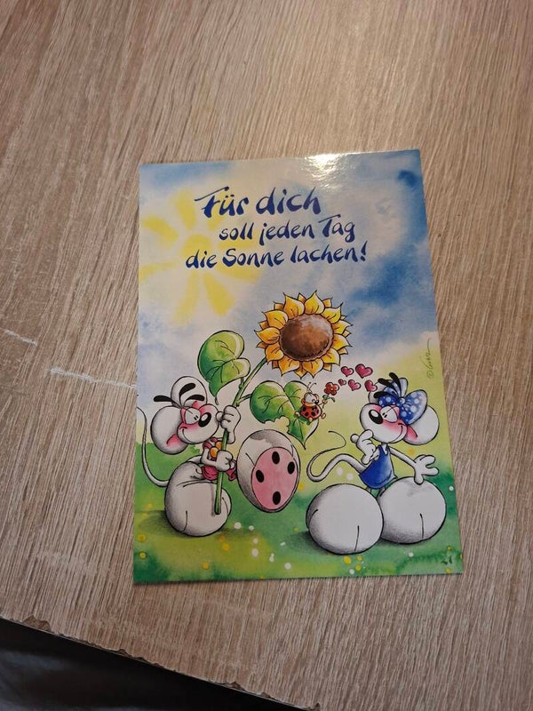Diddl Postkarte Nr. 21