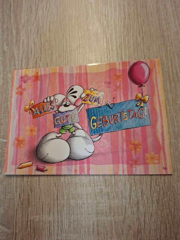Diddl Postkarte Nr. 16