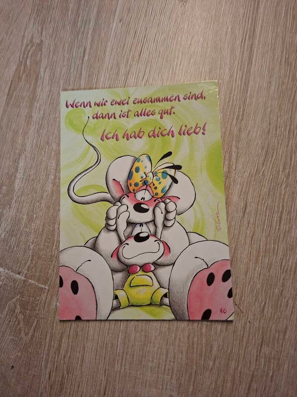 Diddl Postkarte Nr. 16