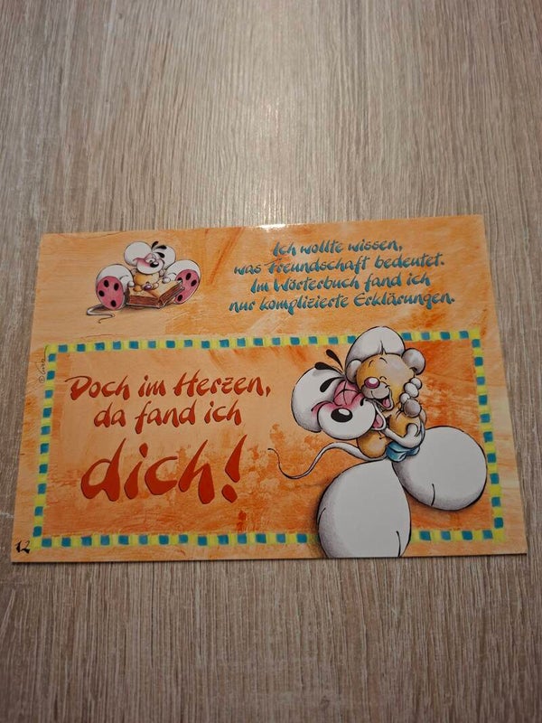 Diddl Postkarte Nr. 12