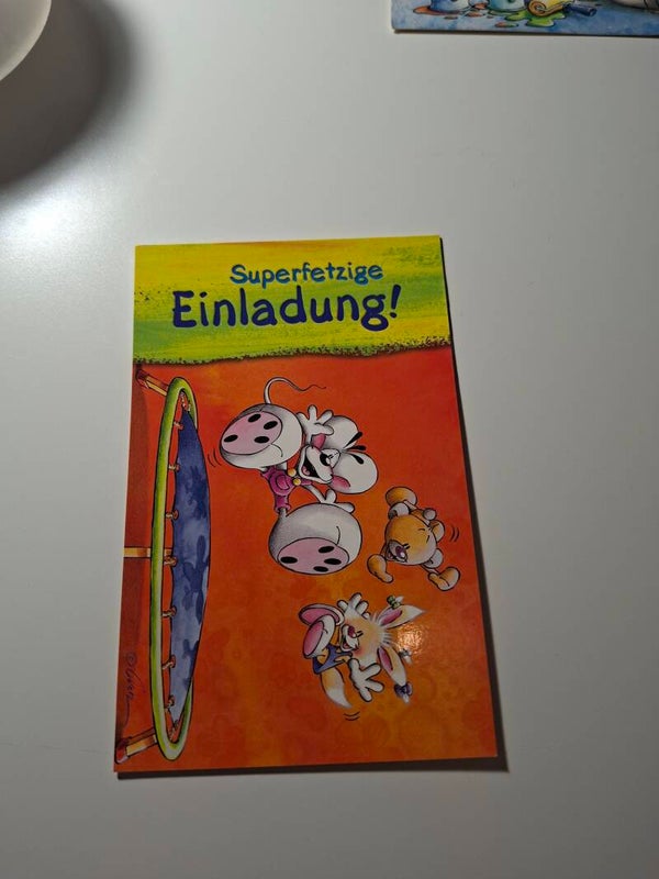 Diddl Einladungskarte