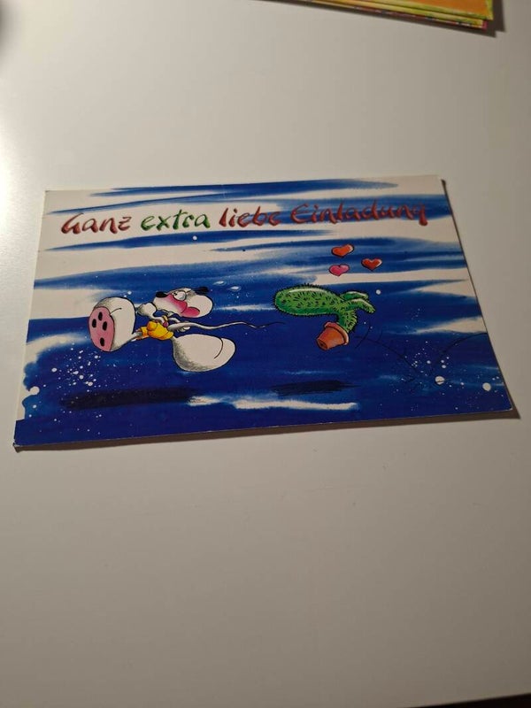 Diddl Einladungskarte