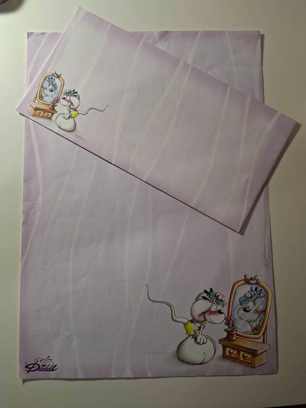 Diddl Briefpapier A4 Set