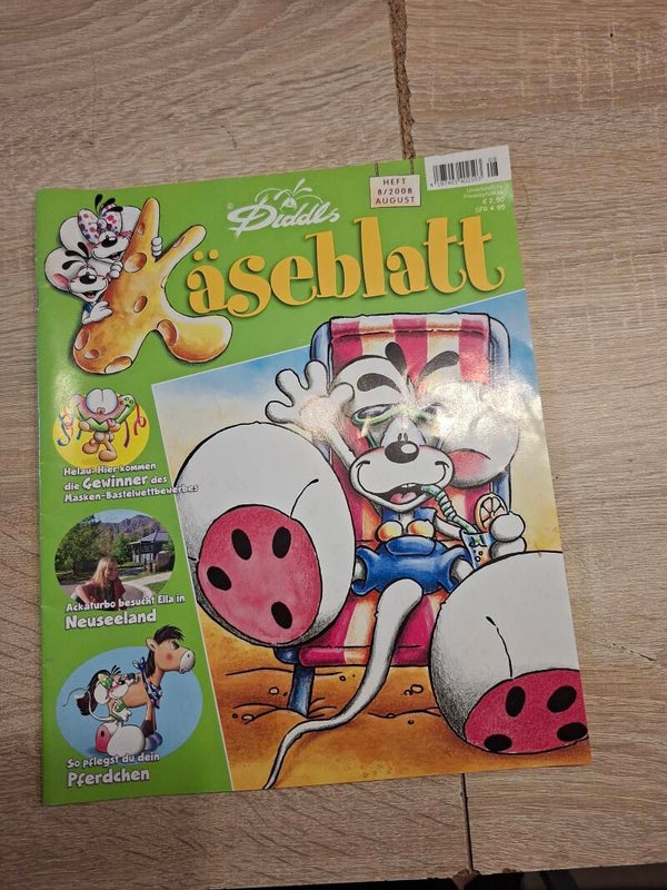 Diddl Käseblatt 8/2008