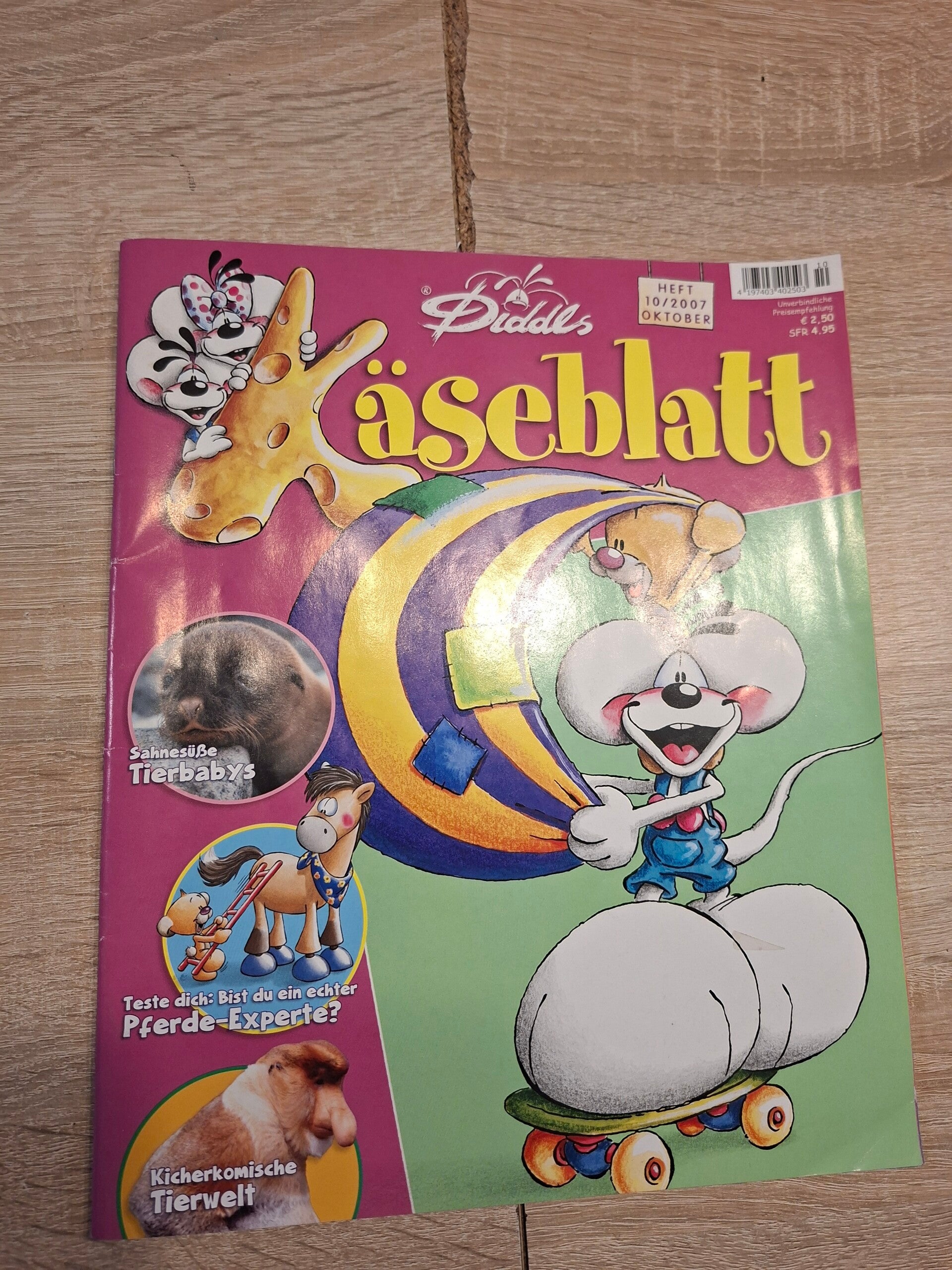 Diddl Käseblatt 10/2007