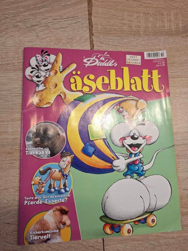 Diddl Käseblatt 10/2007