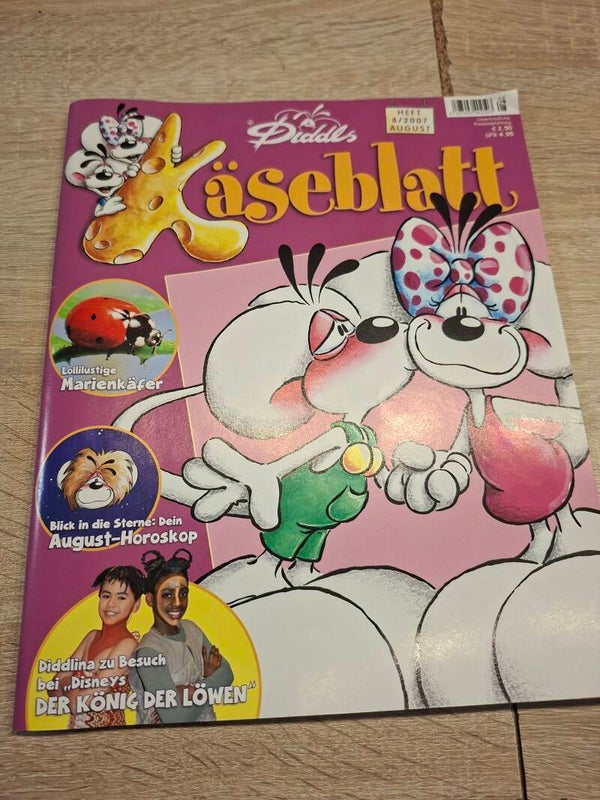 Diddl Käseblatt 8/2007