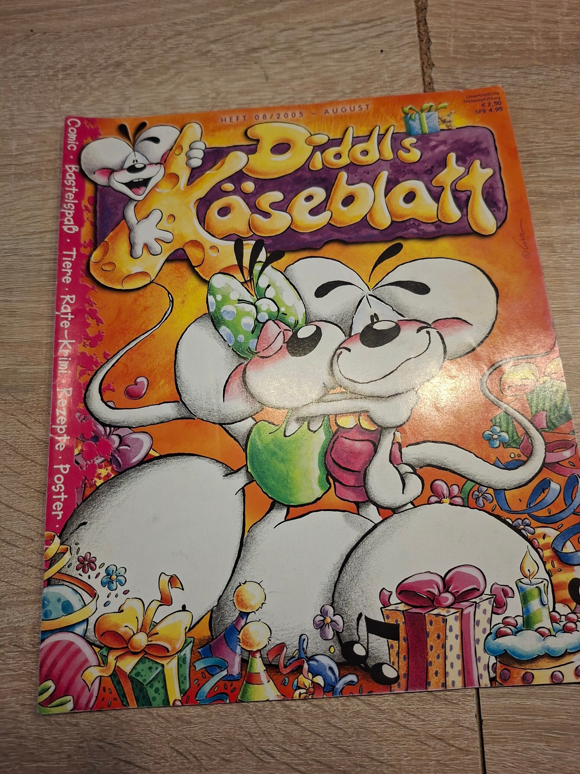 Diddl Käseblatt 8/2005
