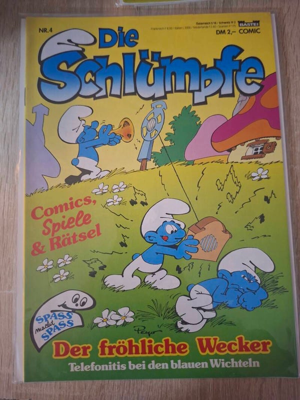 Schlümpfe Comic Nr. 4