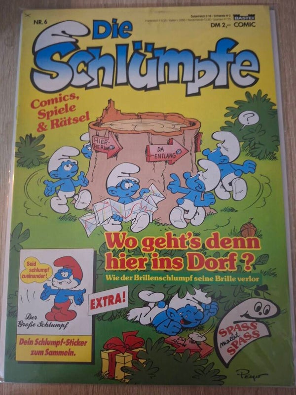 Schlümpfe Comic Nr. 6