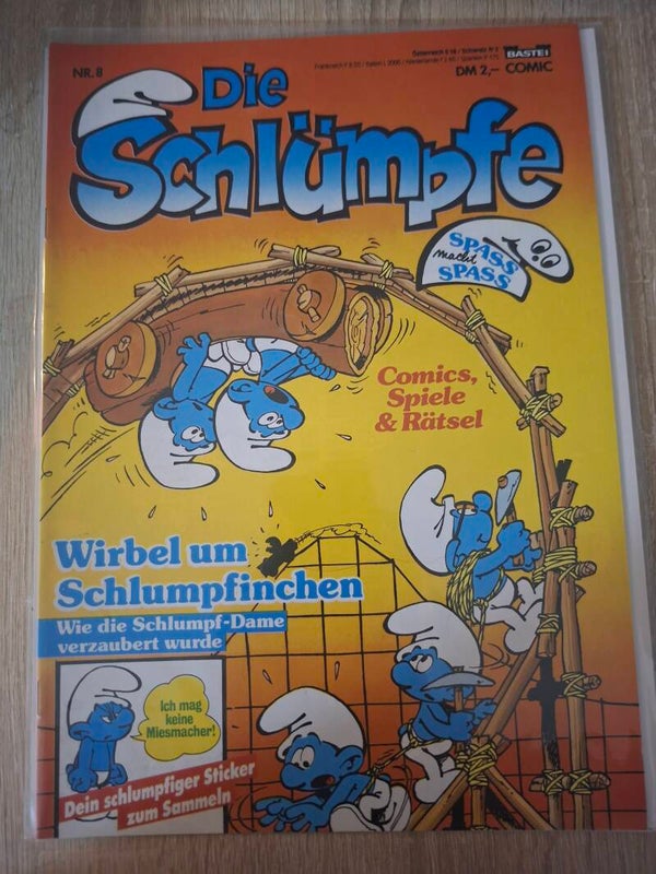Schlümpfe Comic Nr. 8