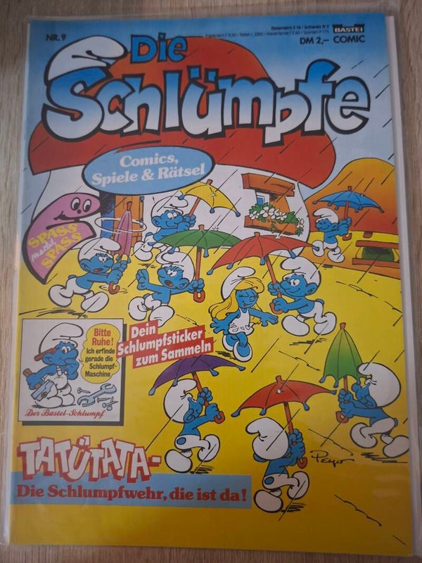 Schlümpfe Comic Nr. 9