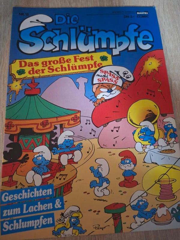 Schlümpfe Comic Nr. 15