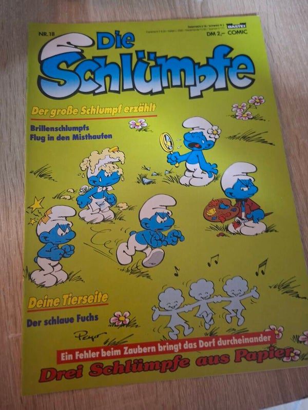 Schlümpfe Comic Nr. 18