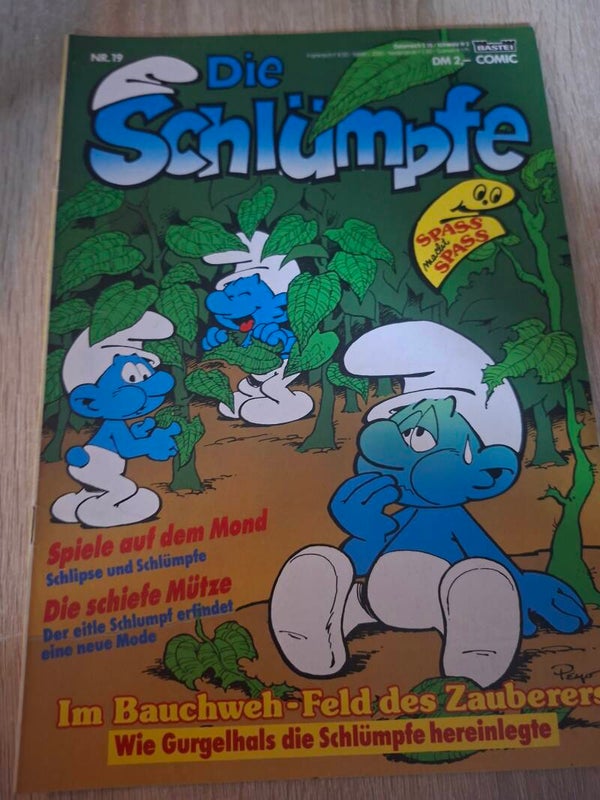 Schlümpfe Comic Nr. 19
