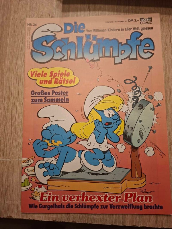Schlümpfe Comic Nr. 34