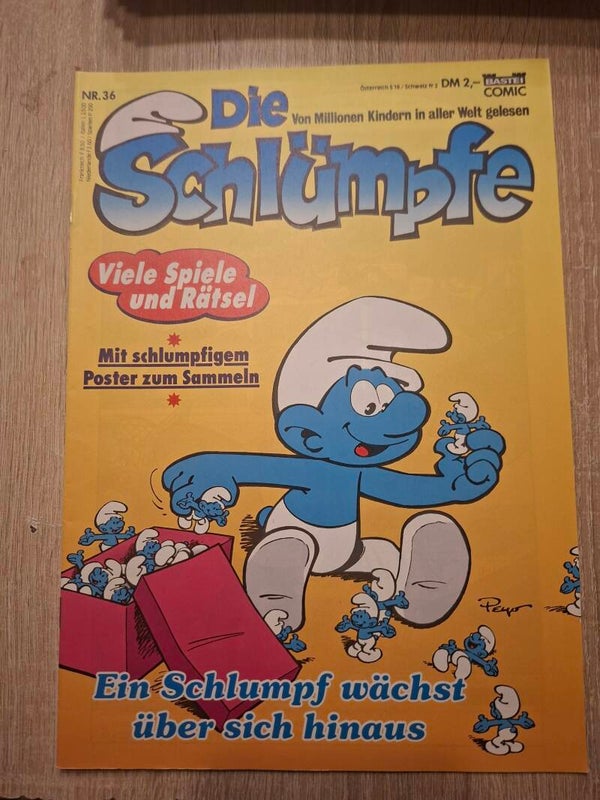 Schlümpfe Comic Nr. 36