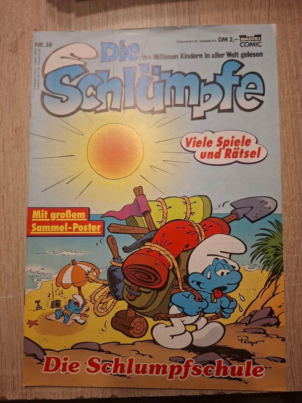 Schlümpfe Comic Nr. 38