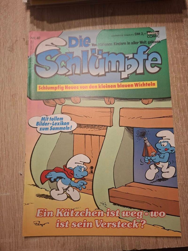 Schlümpfe Comic Nr. 40