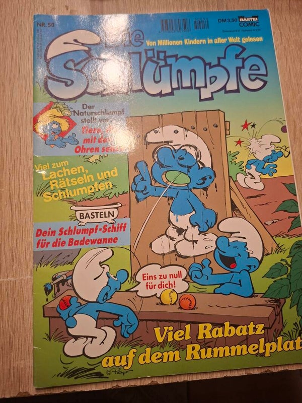 Schlümpfe Comic Nr. 50