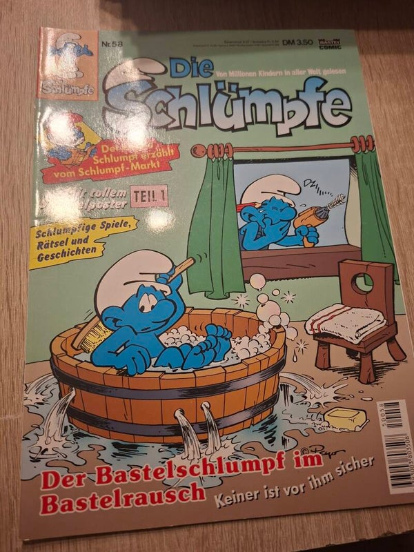 Schlümpfe Comic Nr. 58