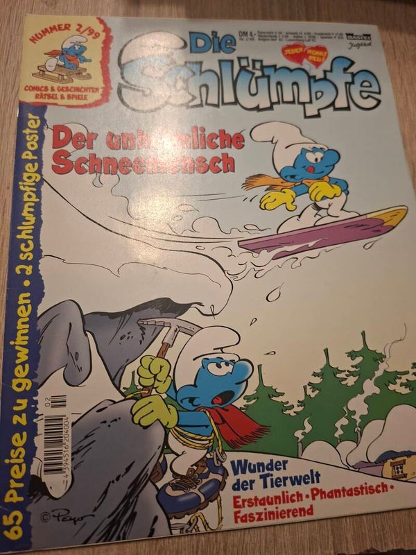 Schlümpfe Comic Nr. 2/99