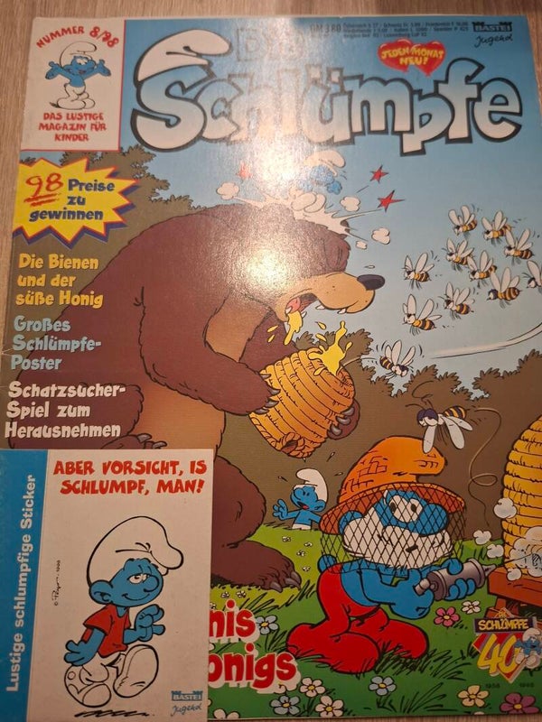 Schlümpfe Comic Nr. 8/98