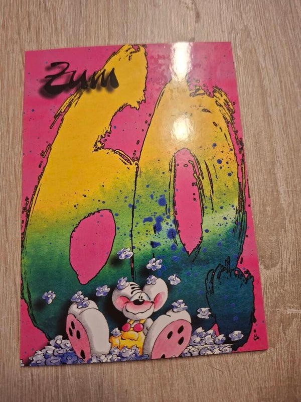 Diddl Geburtstagklapp Postkarte Nr. 8