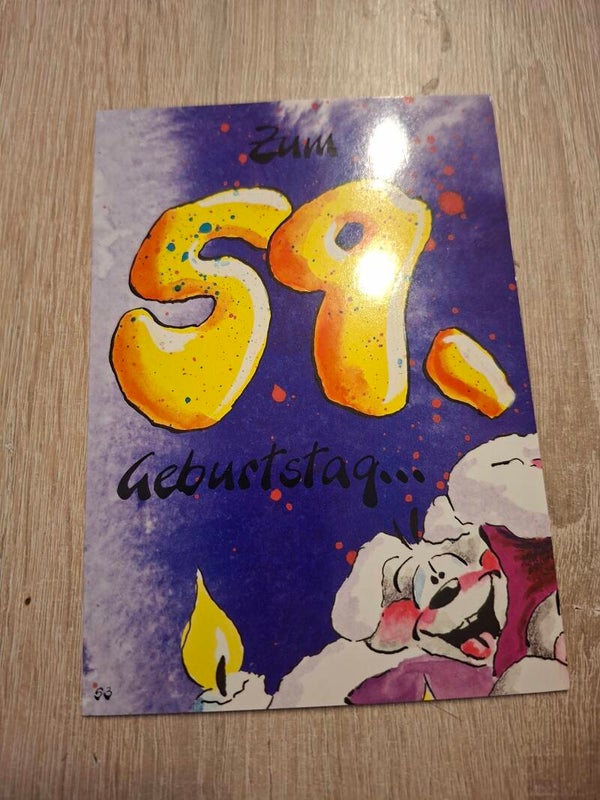 Diddl Geburtstagklapp Postkarte Nr. 53
