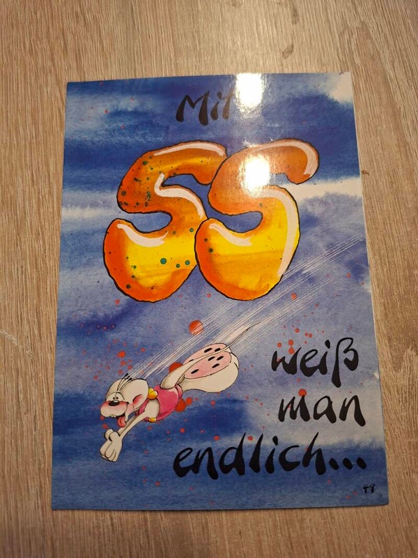 Diddl Geburtstagklapp Postkarte Nr. 49