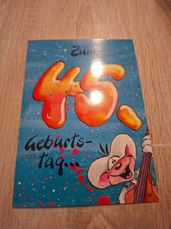 Diddl Geburtstagklapp Postkarte Nr. 37