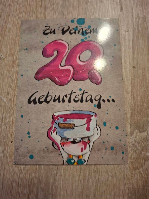 Diddl Geburtstagklapp Postkarte Nr. 9