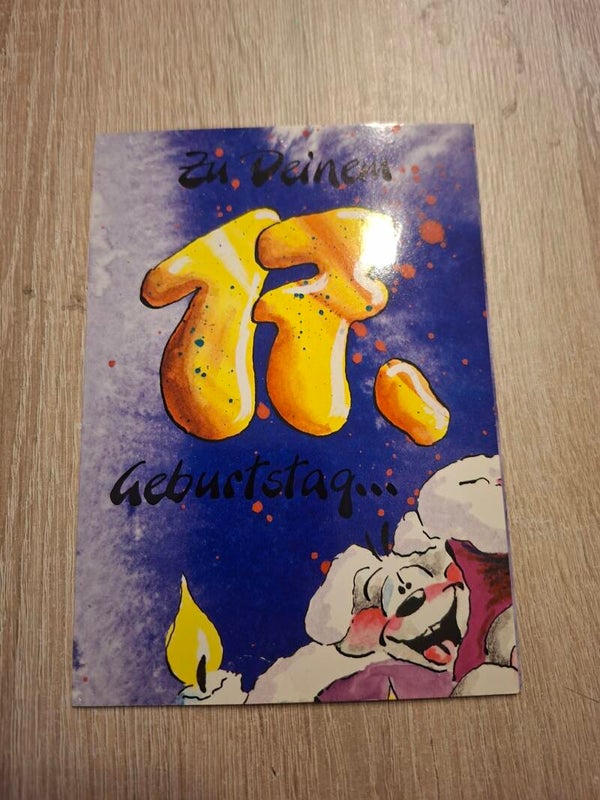 Diddl Geburtstagklapp Postkarte Nr. 3