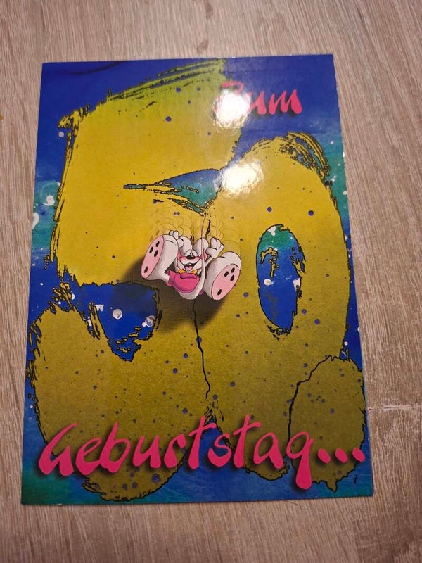 Diddl Geburtstagklapp Postkarte Nr. 7