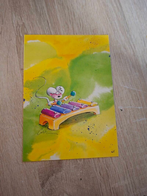 Diddl Spruch klapp Postkarte Nr. 25