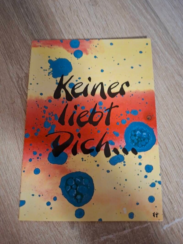 Diddl Spruch klapp Postkarte Nr. 14