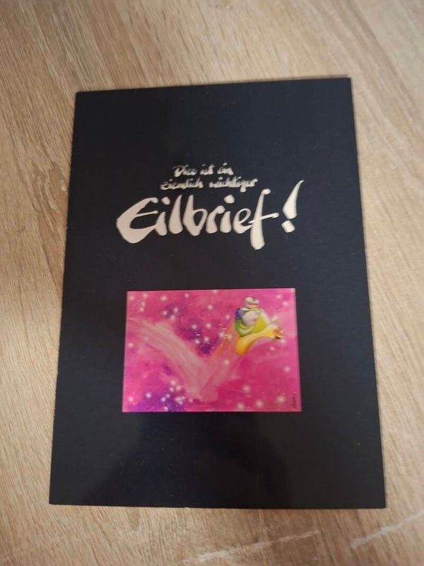 Diddl Spruch klapp Postkarte Nr. 46