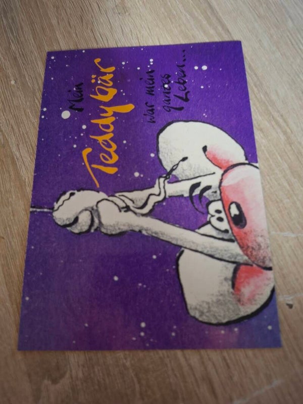 Diddl Spruch klapp Postkarte Nr. 14