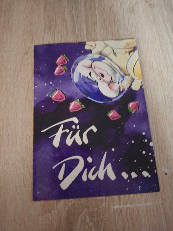 Diddl Spruch klapp Postkarte Nr. 6