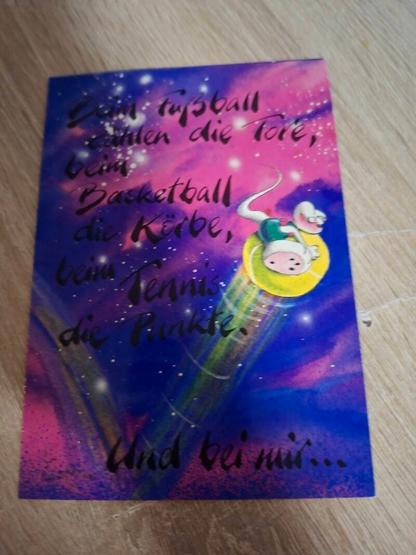 Diddl Spruch klapp Postkarte Nr. 27