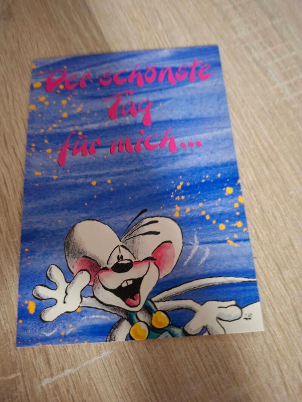 Diddl Geburtsklappkarte Nr. 25