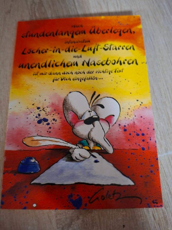 Diddl Geburtsklappkarte Nr. 12